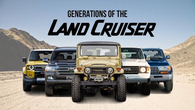 Generaciones del Toyota Land Cruiser